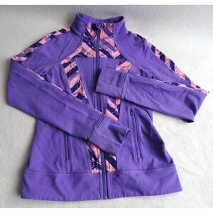 Ivivva by Lululemon Perfect Your Practice Purple Zip Up Jacket - Girls Size 12